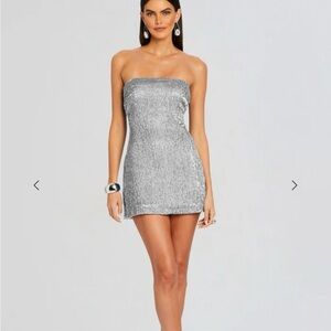 Retrofete Catherine sequin Mini Dress. NWT size XS